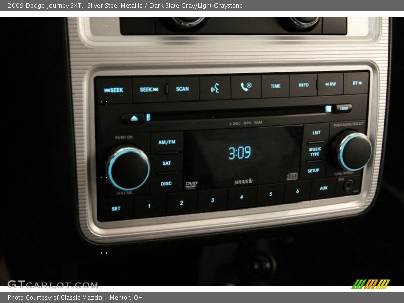 Silver Steel Metallic / Dark Slate Gray/Light Graystone 2009 Dodge Journey SXT