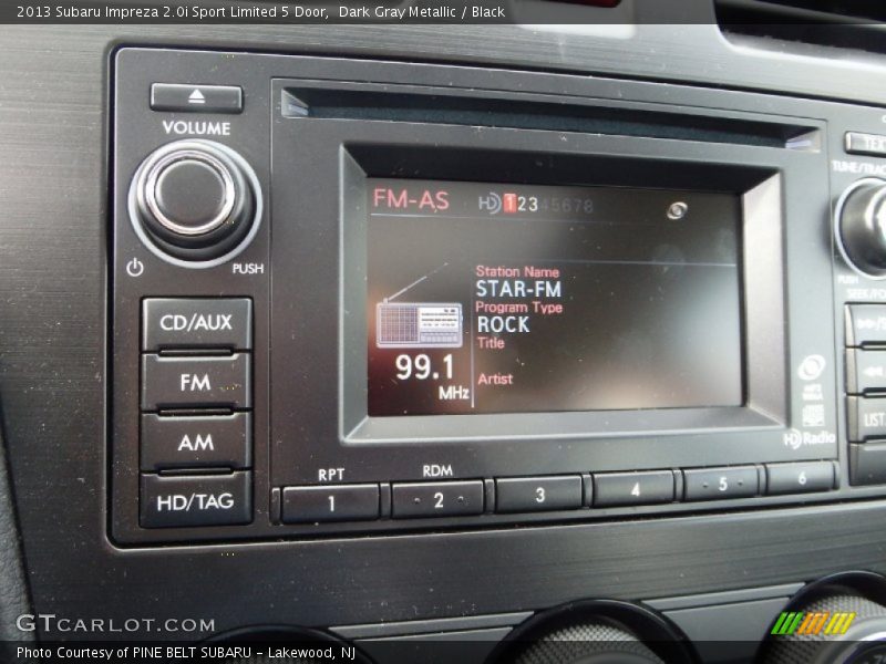 Dark Gray Metallic / Black 2013 Subaru Impreza 2.0i Sport Limited 5 Door