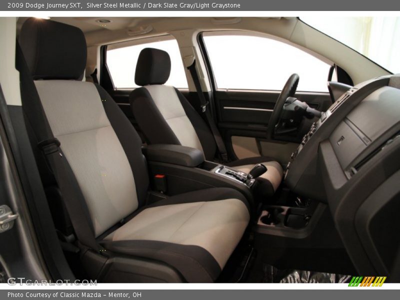 Silver Steel Metallic / Dark Slate Gray/Light Graystone 2009 Dodge Journey SXT