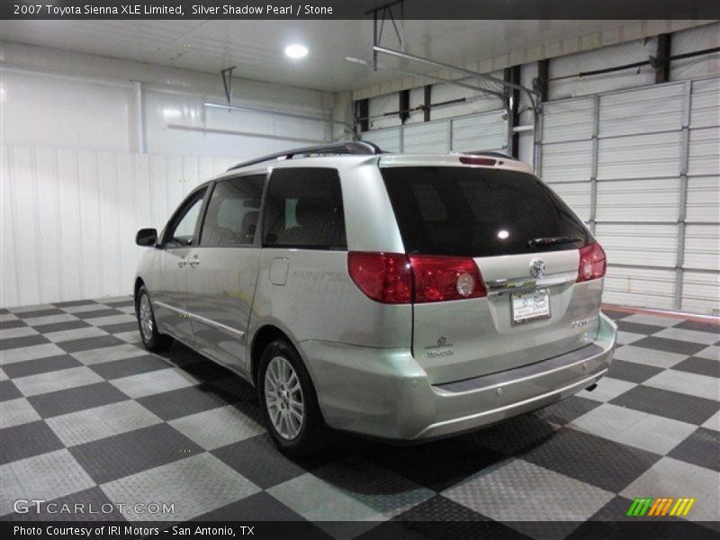 Silver Shadow Pearl / Stone 2007 Toyota Sienna XLE Limited