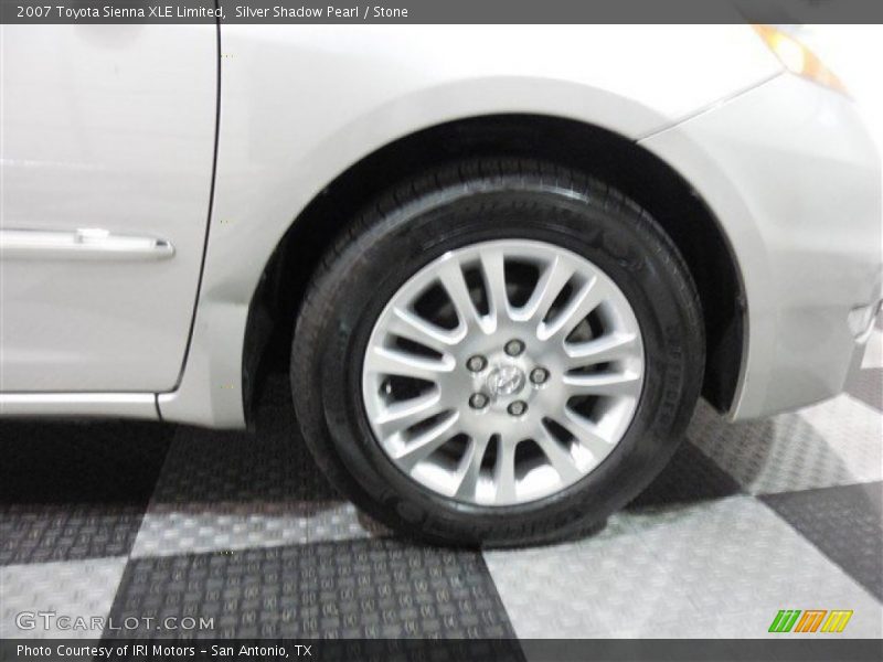 Silver Shadow Pearl / Stone 2007 Toyota Sienna XLE Limited