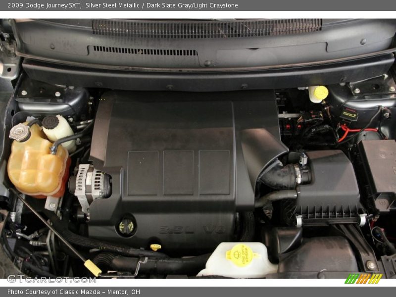 Silver Steel Metallic / Dark Slate Gray/Light Graystone 2009 Dodge Journey SXT