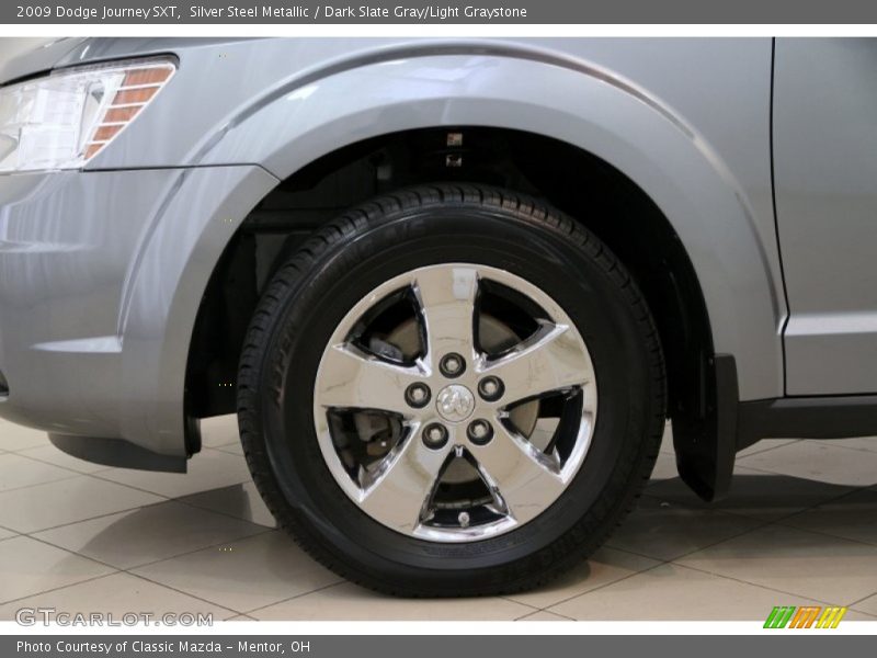 Silver Steel Metallic / Dark Slate Gray/Light Graystone 2009 Dodge Journey SXT