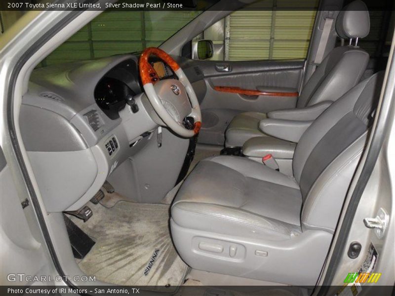 Silver Shadow Pearl / Stone 2007 Toyota Sienna XLE Limited