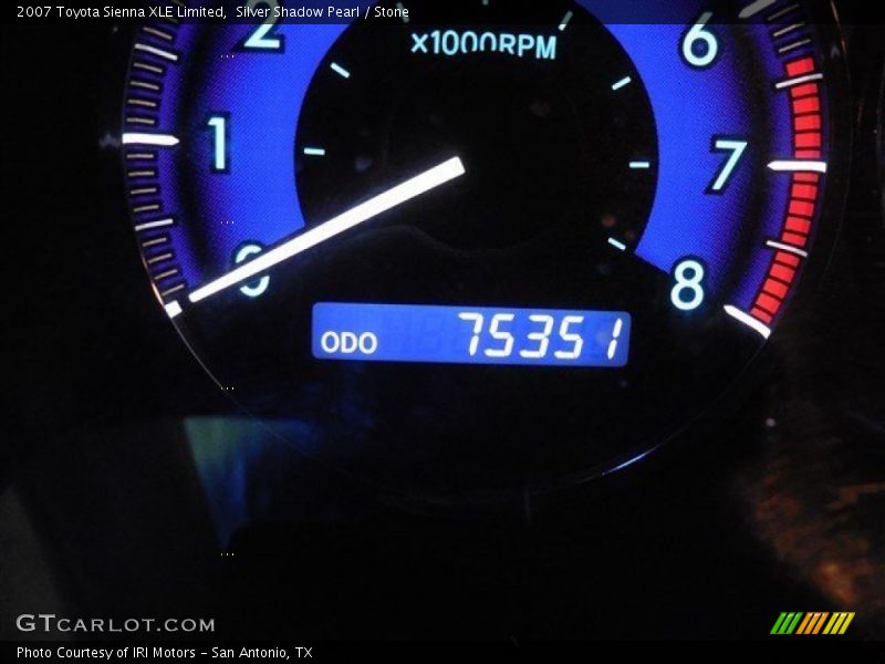 Silver Shadow Pearl / Stone 2007 Toyota Sienna XLE Limited