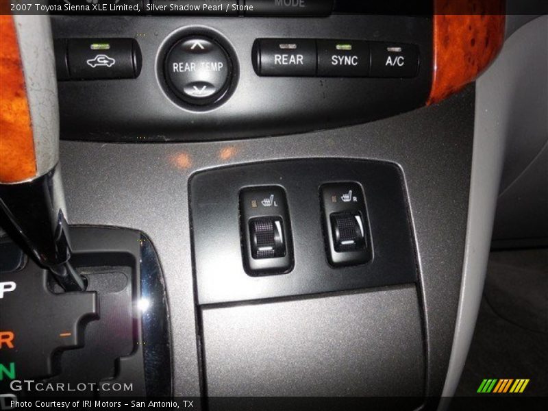 Silver Shadow Pearl / Stone 2007 Toyota Sienna XLE Limited