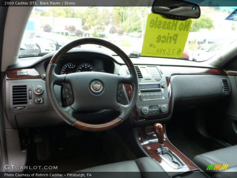 Dashboard of 2009 DTS 