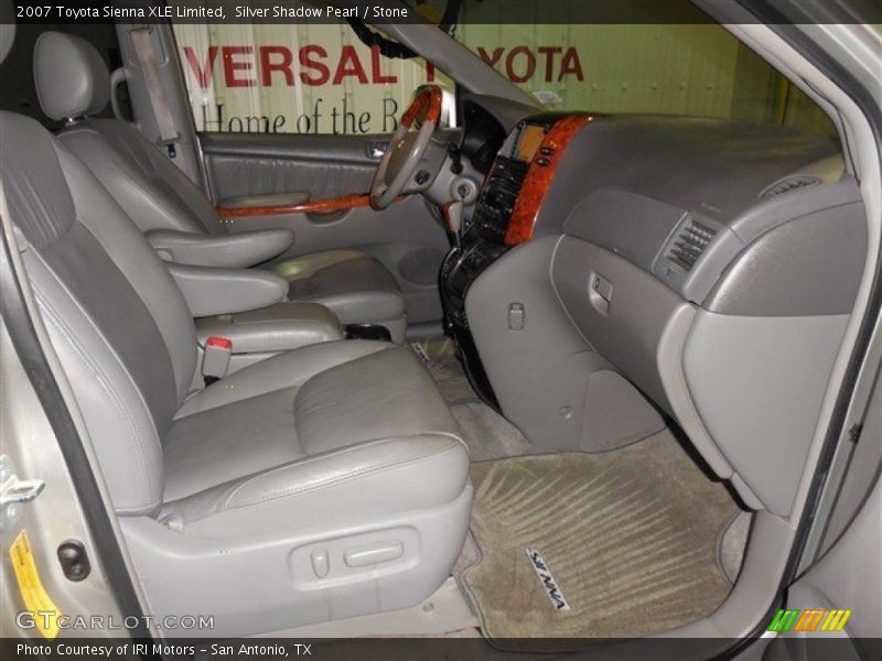 Silver Shadow Pearl / Stone 2007 Toyota Sienna XLE Limited