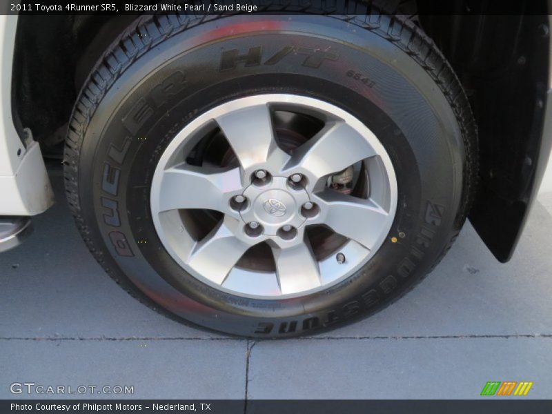 Blizzard White Pearl / Sand Beige 2011 Toyota 4Runner SR5