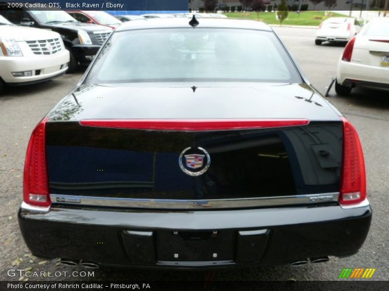 Black Raven / Ebony 2009 Cadillac DTS