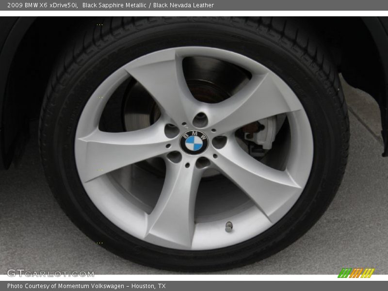  2009 X6 xDrive50i Wheel