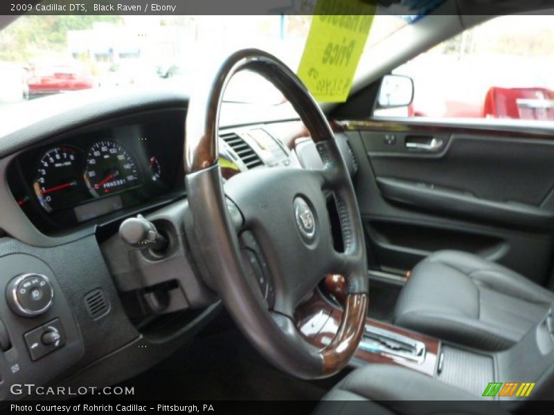 Black Raven / Ebony 2009 Cadillac DTS