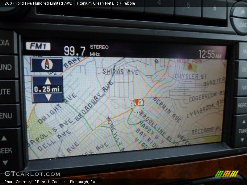 Titanium Green Metallic / Pebble 2007 Ford Five Hundred Limited AWD
