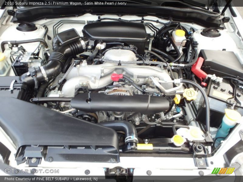 Satin White Pearl / Ivory 2010 Subaru Impreza 2.5i Premium Wagon