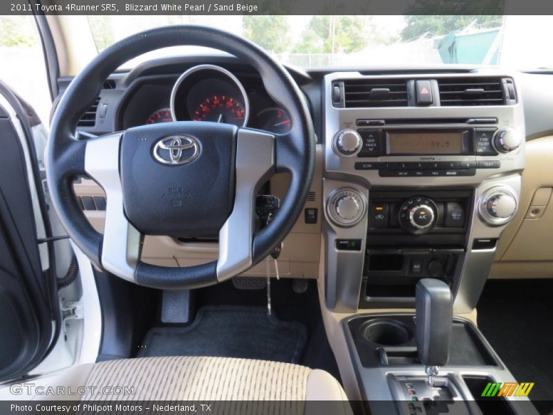 Blizzard White Pearl / Sand Beige 2011 Toyota 4Runner SR5