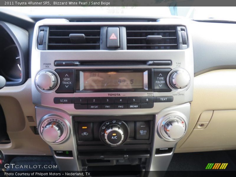 Blizzard White Pearl / Sand Beige 2011 Toyota 4Runner SR5