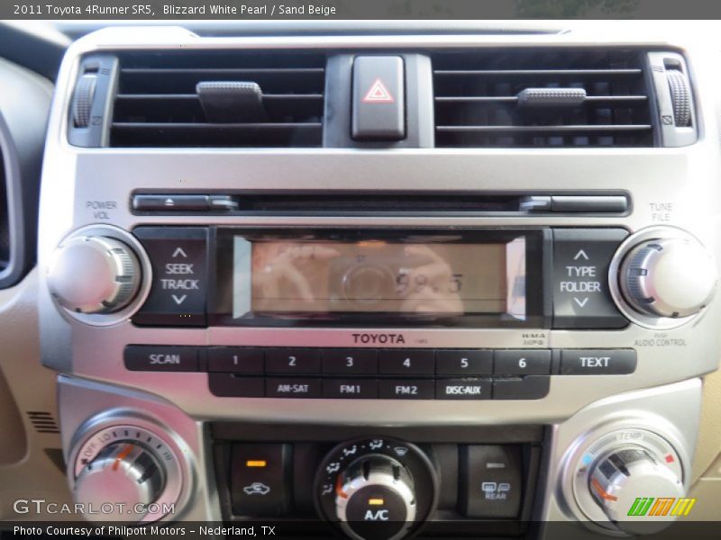 Blizzard White Pearl / Sand Beige 2011 Toyota 4Runner SR5