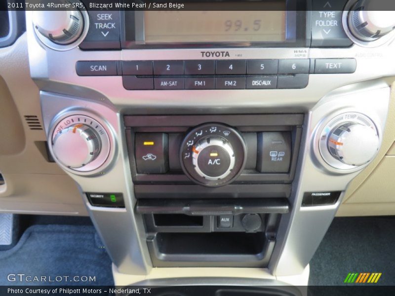 Blizzard White Pearl / Sand Beige 2011 Toyota 4Runner SR5