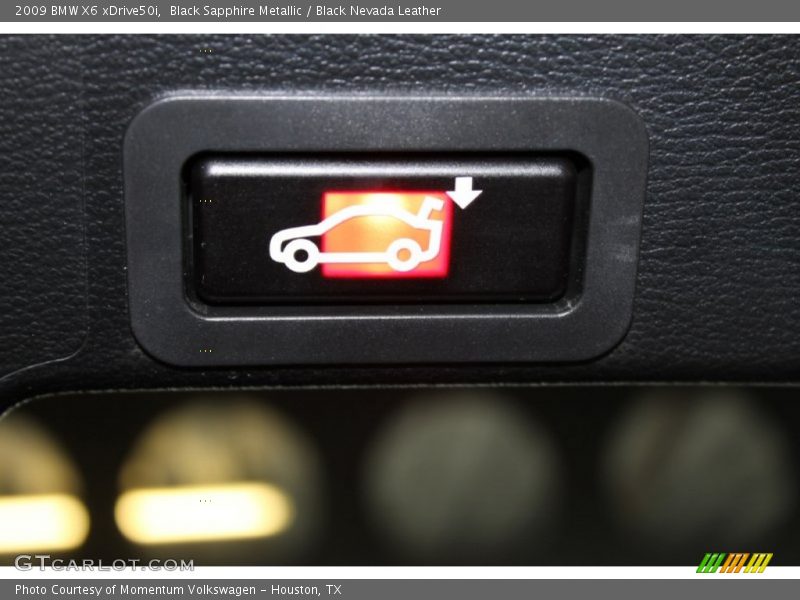 Black Sapphire Metallic / Black Nevada Leather 2009 BMW X6 xDrive50i