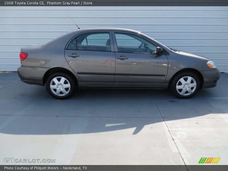 Phantom Gray Pearl / Stone 2008 Toyota Corolla CE