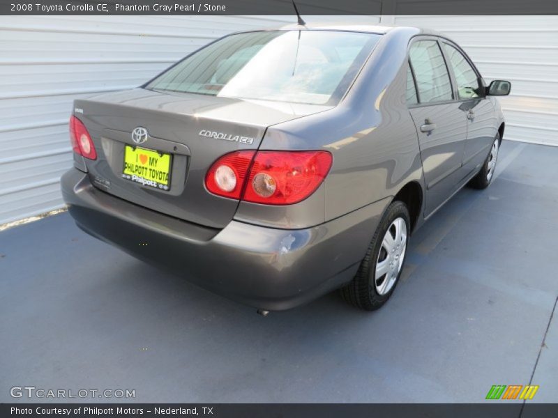 Phantom Gray Pearl / Stone 2008 Toyota Corolla CE