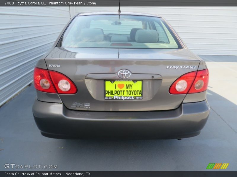 Phantom Gray Pearl / Stone 2008 Toyota Corolla CE