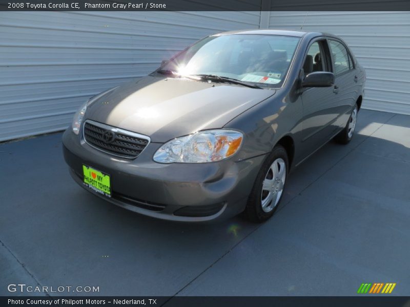 Phantom Gray Pearl / Stone 2008 Toyota Corolla CE