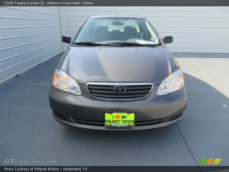 Phantom Gray Pearl / Stone 2008 Toyota Corolla CE