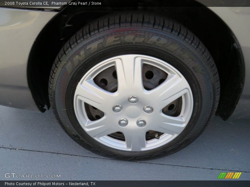 Phantom Gray Pearl / Stone 2008 Toyota Corolla CE