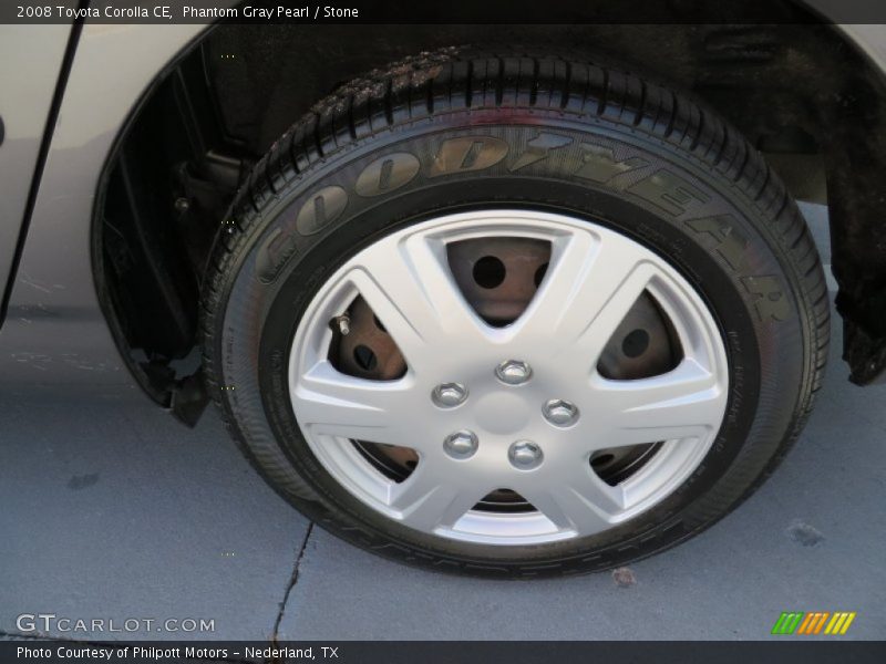 Phantom Gray Pearl / Stone 2008 Toyota Corolla CE