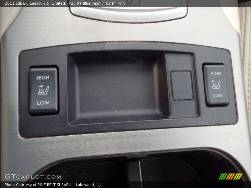 Azurite Blue Pearl / Warm Ivory 2011 Subaru Legacy 2.5i Limited