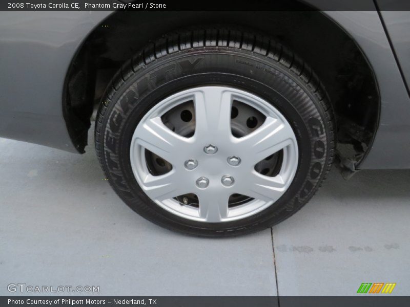 Phantom Gray Pearl / Stone 2008 Toyota Corolla CE
