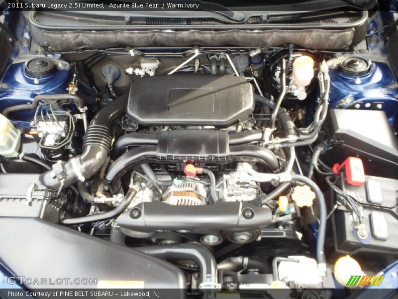 Azurite Blue Pearl / Warm Ivory 2011 Subaru Legacy 2.5i Limited