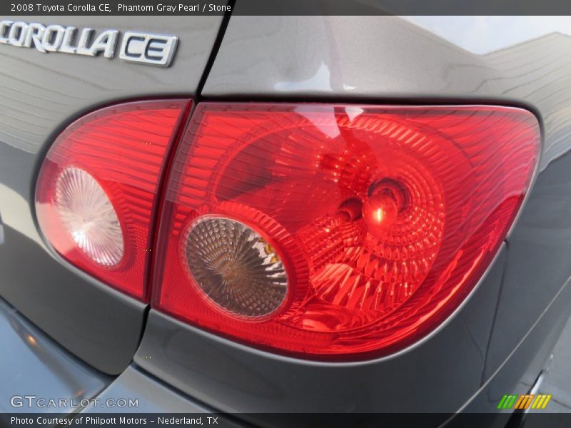 Phantom Gray Pearl / Stone 2008 Toyota Corolla CE