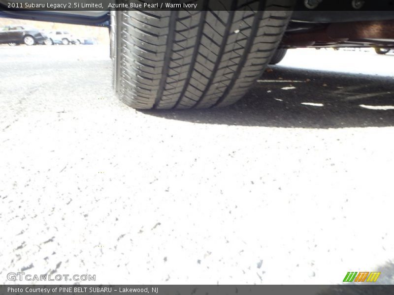 Azurite Blue Pearl / Warm Ivory 2011 Subaru Legacy 2.5i Limited