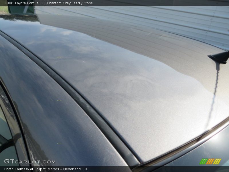 Phantom Gray Pearl / Stone 2008 Toyota Corolla CE