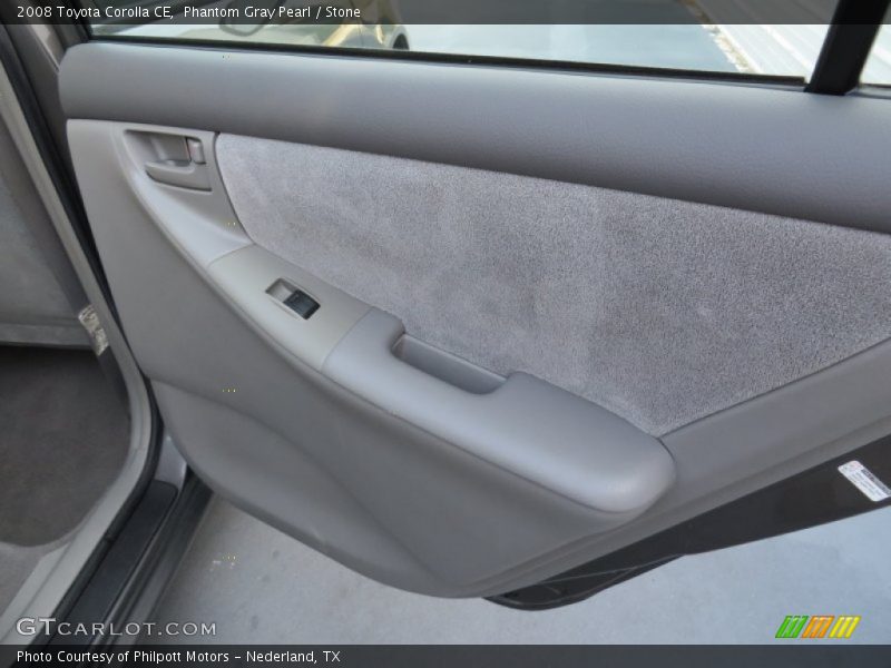 Phantom Gray Pearl / Stone 2008 Toyota Corolla CE