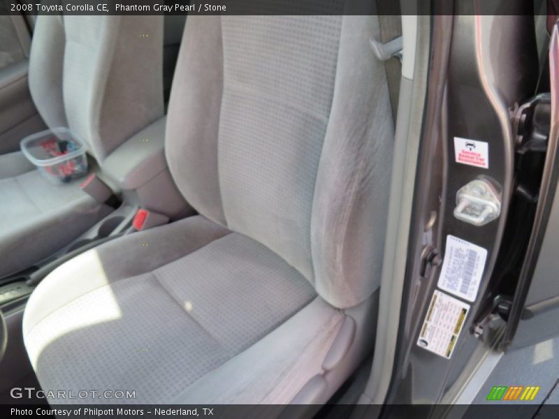 Phantom Gray Pearl / Stone 2008 Toyota Corolla CE