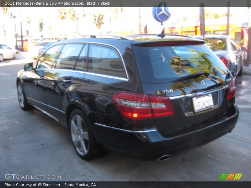 Black / Black 2011 Mercedes-Benz E 350 4Matic Wagon