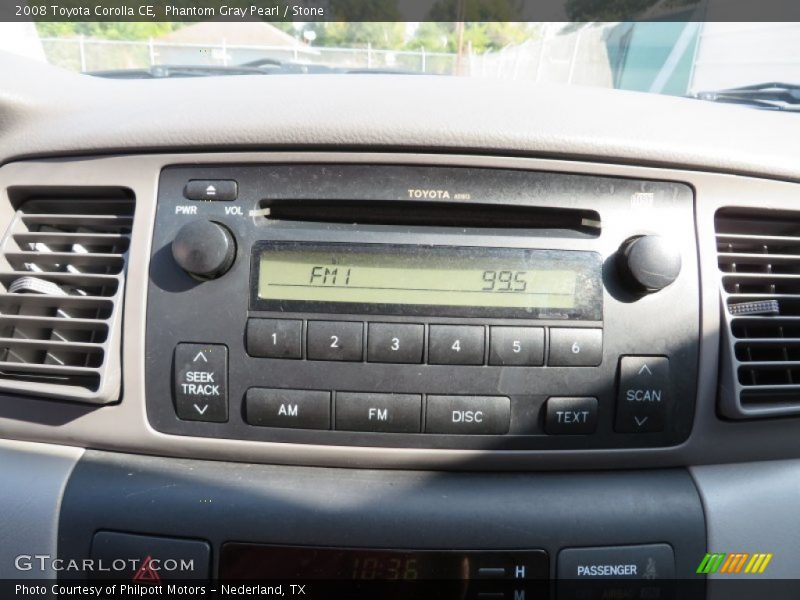 Phantom Gray Pearl / Stone 2008 Toyota Corolla CE