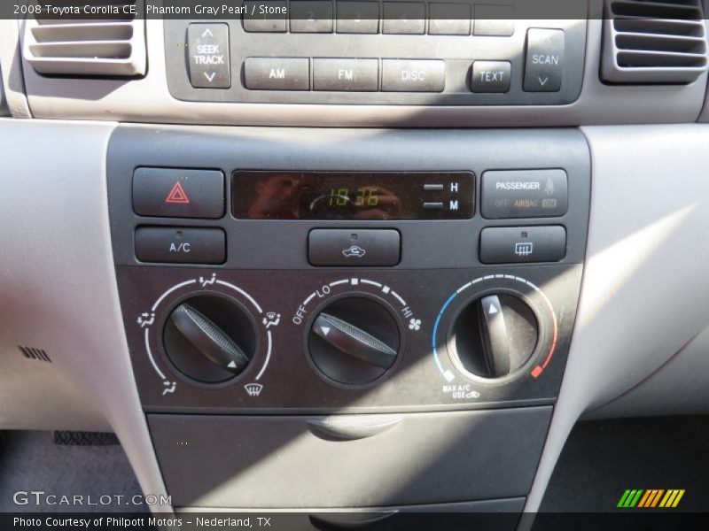 Phantom Gray Pearl / Stone 2008 Toyota Corolla CE