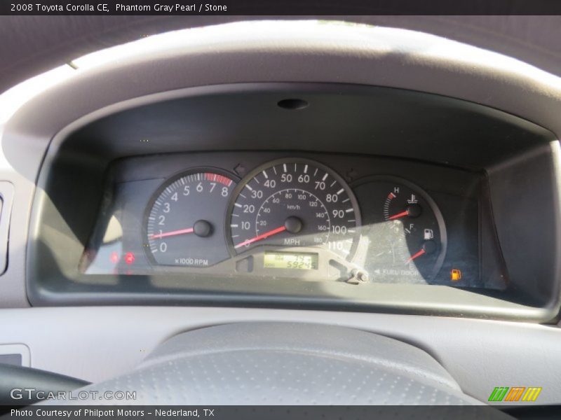 Phantom Gray Pearl / Stone 2008 Toyota Corolla CE