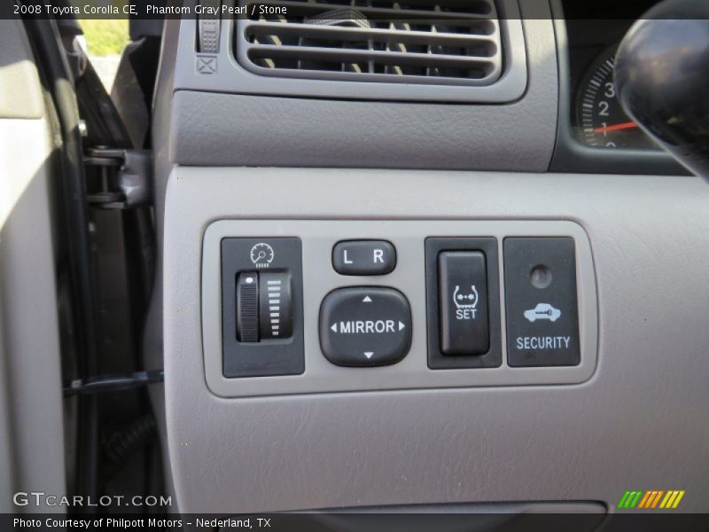 Phantom Gray Pearl / Stone 2008 Toyota Corolla CE
