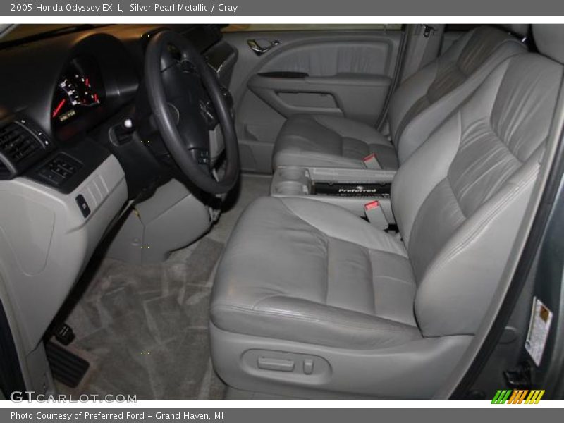 Silver Pearl Metallic / Gray 2005 Honda Odyssey EX-L