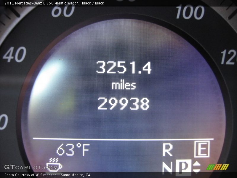 Black / Black 2011 Mercedes-Benz E 350 4Matic Wagon