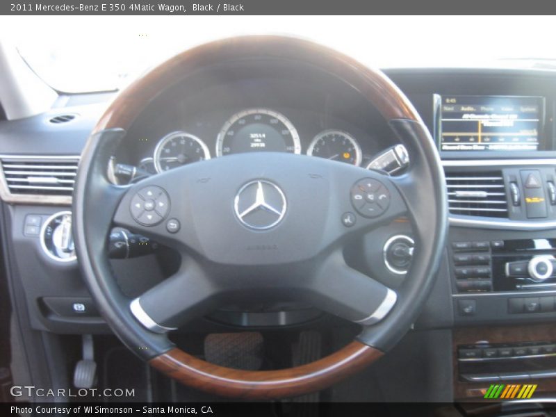 Black / Black 2011 Mercedes-Benz E 350 4Matic Wagon