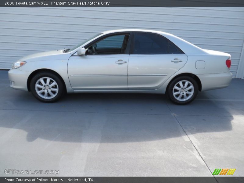 Phantom Gray Pearl / Stone Gray 2006 Toyota Camry XLE