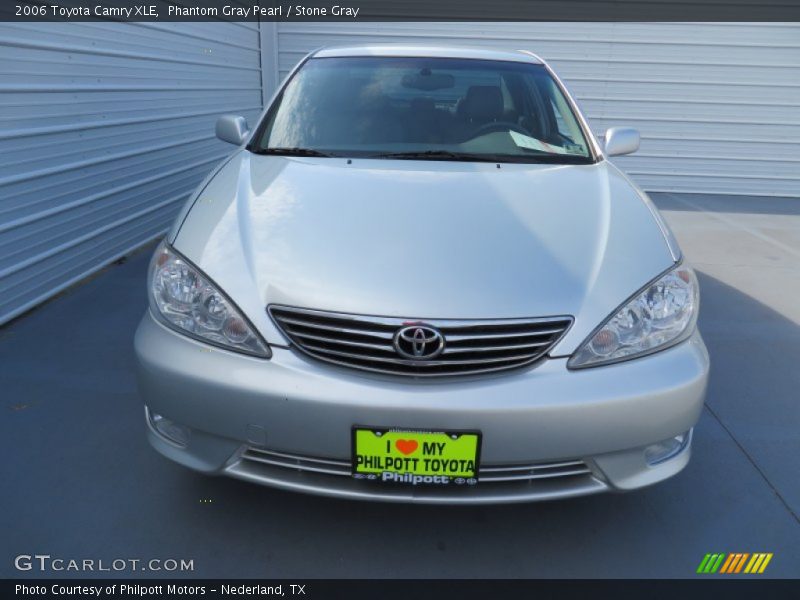 Phantom Gray Pearl / Stone Gray 2006 Toyota Camry XLE