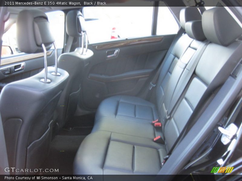Black / Black 2011 Mercedes-Benz E 350 4Matic Wagon