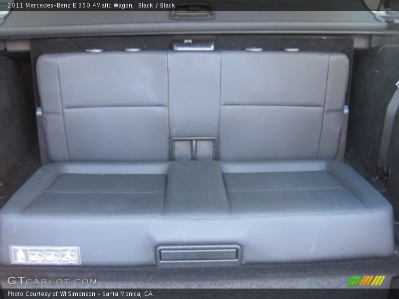 Black / Black 2011 Mercedes-Benz E 350 4Matic Wagon